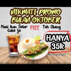 Promo Nasi Ikan Selar Cabe Ijo