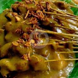 Sate Padang Campur 6 Tusuk   Ketupat