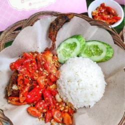 Nasi Bebek Geprek