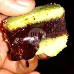 Mini Pandan Coklat Toping Coklat Siram