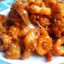 Cumi Crispy Asam Manis