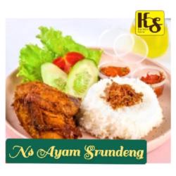 Nasi Ayam Serundeng Dada