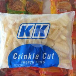 Kk Cringkle Cut French Fries 1kg