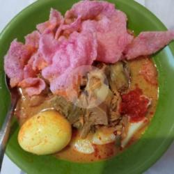 Lontong Gulai Campur(nangka Pakis) Telor