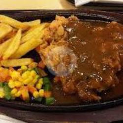 Double Sirloin Steak Crispy