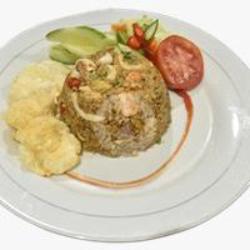 Nasi Goreng Hongkong/special/ikan Asin/petai/seafood