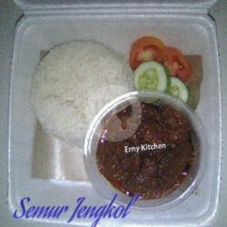 Paket Nasi Semur Jengkol