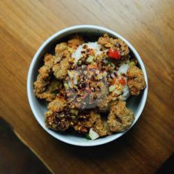 Deep Fried Gyutan Don