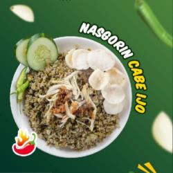 Nasi Goreng Cabe Ijo (pedas)