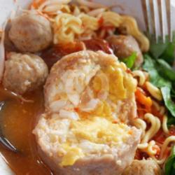 Bakso Telor Asin Kuah Merah