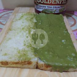 Roti Bakar Khas Bandung Spesial Greentea Cream