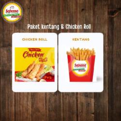 Paket Kentang Dan Chicken Roll