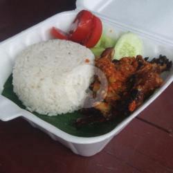 Nasi Ayam Bakar (dada) Sambal Geprek