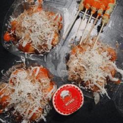 Takoyaki Sosis   Keju