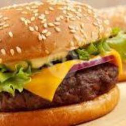 Beef Burger Premium   Keju