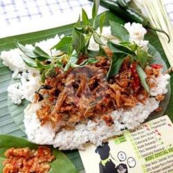 Nasi Bakar Ikan Teri