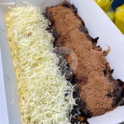 Pisang Nugget Coklat Tiramisu Topping Keju Milo