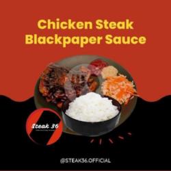 Chicken Steak Black Pepper Sauce