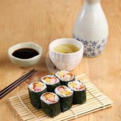 Kani Tamago Floss Maki