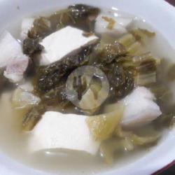 Tahu Kuah Sayur Asin