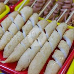 Sate Otak-otak Goreng