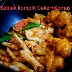 Seblak Komplit Ceker   Somay