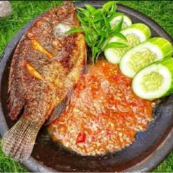 Nasi Mujaer Penyet Komplit.sambal Pencit/trasi 17k