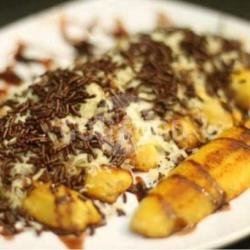 Pisang Bakar Special Keju Coklat