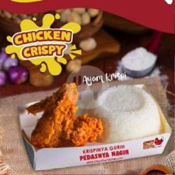 Crispy Chicken Sayap   Nasi