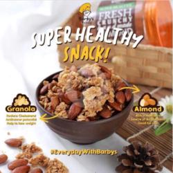 Healthy Honey Almond Granola