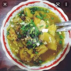 Soto Kikil Campur Nasi