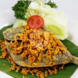 Ikan Bawal Kremes Tanpa Nasi