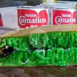 Green Pandan Kacang Coklat Susu