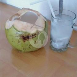 Es Kelapa Gula Putih Asli