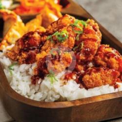 Nasi Karaage Asam Manis