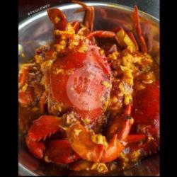 Kepiting Saos Lada Hitam Telor