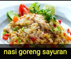 Nasi Goreng Sayuran