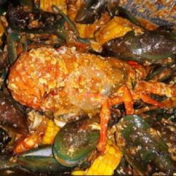 Kerang Hijau, Cumi, Lobster, Jagung