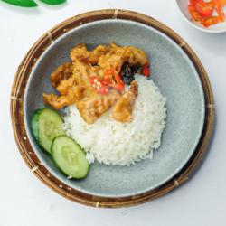 Reg Nasi Cumi / Ayam Telur Asin