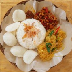 Nasi Uduk Teri Lombok Ijo