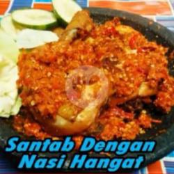 Ayam Gebuk Tanpa Nasi Pedes Mantap