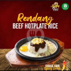 Rendang Beef Hotplate Rice