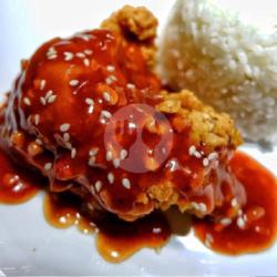 Paket Ayam Geprek Saus Wijen