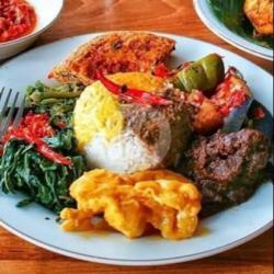 Nasi Padang Ayam Bakar   Telur