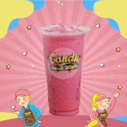 Milky Strawberry Milktea ( Medium )