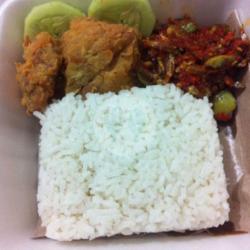 Nasi Ayam Sambel Teri