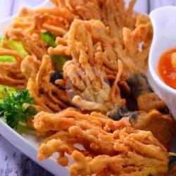 Jamur Enoki Crispy