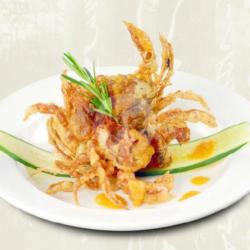 Kepiting Soka Goreng Telur Asin