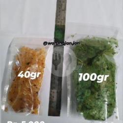 Kripik Kaca Rumput Laut Pedas 40gr