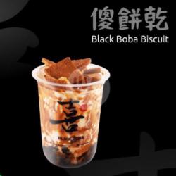 Black Boba Biscuit